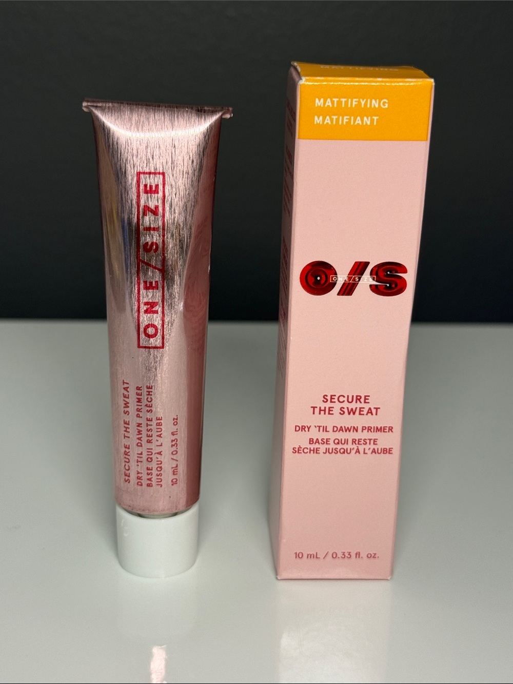 One Size Secure The Sweat Mattifying Primer  Travel Size, New/Unused